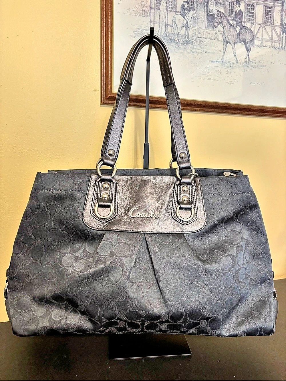 Coach Ashley Signature 2 way Carryall